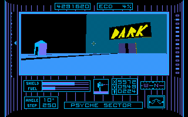 Dark Side Screenshot Amstrad CPC