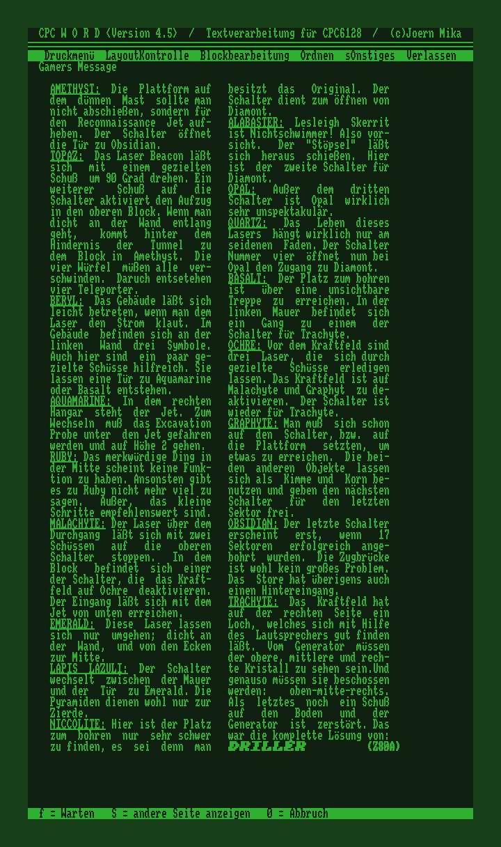 Gamers Message Seite 2